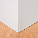 Wooden Kids Toy Box Children Storage Chest Organiser Book Slot White