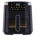 Spector 5l Digital Air Fryer 1500w Oil Free Hot Air Healthy Frying Cooker Black