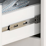 4 Drawer Chest Of Drawers For Bedroom, 60 X 40 X 85cm, White