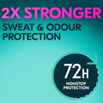 Women Motion Sense Ap Deodorant Roll-on 72h Nonstop, Cotton Dry, 50ml, 6pk | 6