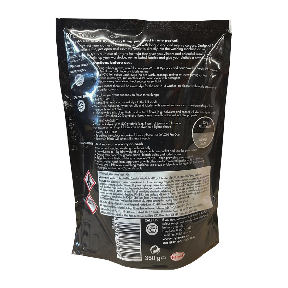 Wash & Dye Fabric Dye, 350g