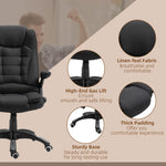 Reclining Chair W/ Heating Massage | Black