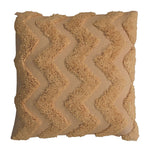 Zig-zag Cushion Set | Set of 2 | Mustard