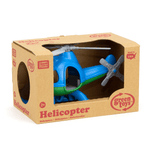 Blue Helicopter, Made From 100% Recycled Plastic
