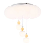 Modern Remote-controlled Ceiling Light With Pendant Decor