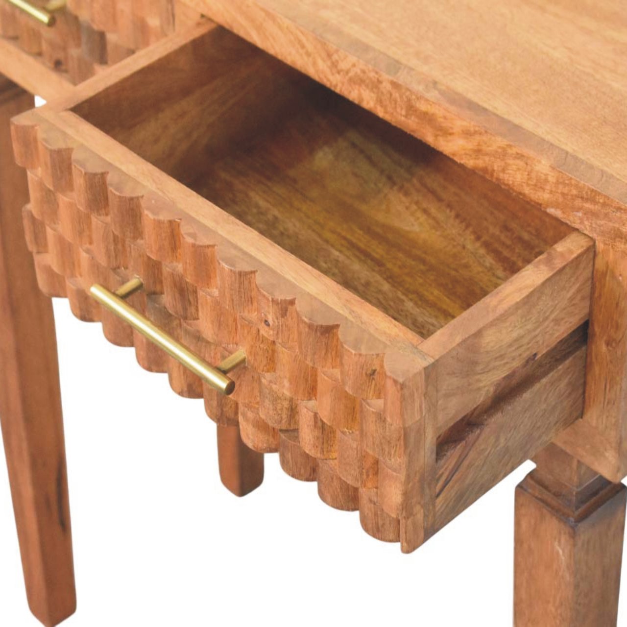 Artisan Furniture Arno Console Table In Golden Teak