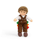 Jack - Small Soft Plush Ragdoll, 28cm Tall