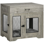 Double-door Dog Furniture Crate - Medium Dogs