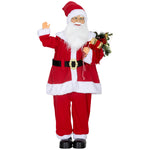 Life Size Animated Santa Claus With Sound Activated For Party