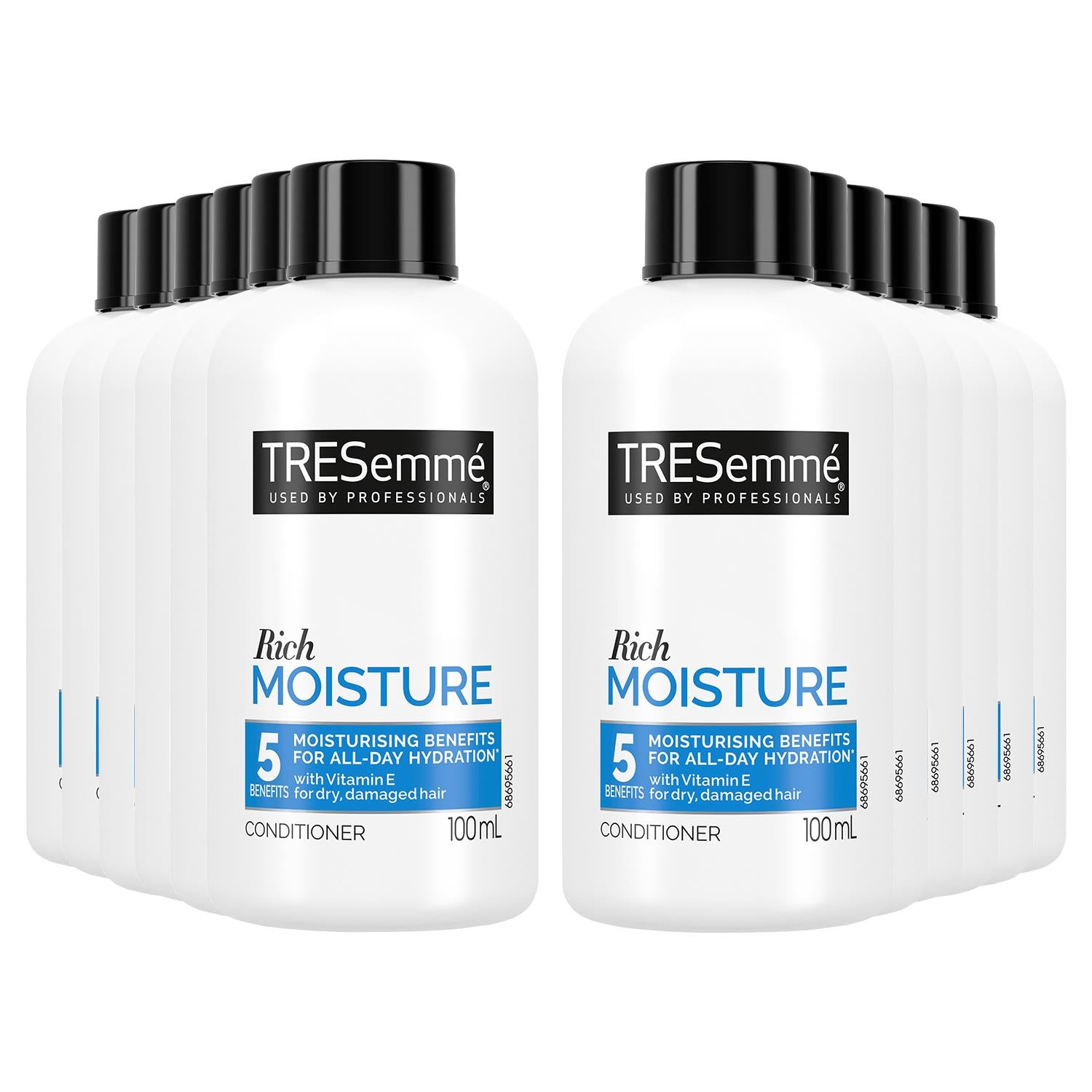 Moisture Rich Conditioner With Vitamin E For Damaged Hair 100ml, 12 Pk