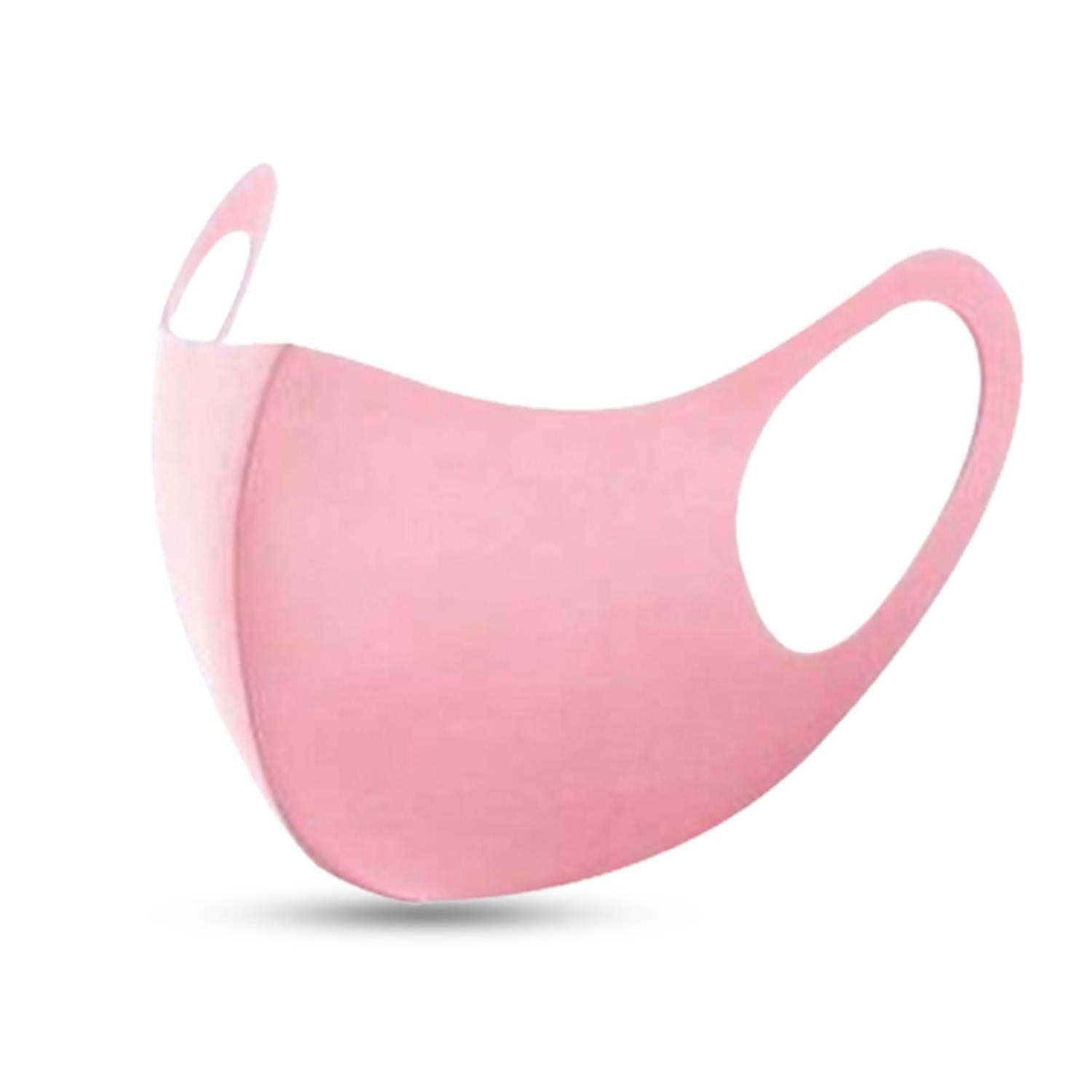Aquarius Pink Face Mask Reusable Washable Breathable Adult Mask Protection Cover
