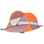 Portable Automatic Pop Up Beach Tent Outdoor Camp Shelter | Orange