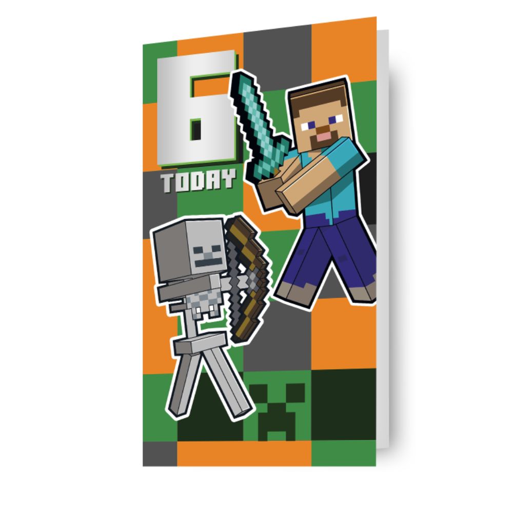 Age 6 Birthday Card Official Product