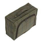 H092 Polyester Green Tweed Cooler Picnic Bag