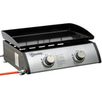 Gas Plancha Grill, Multi Burner | Small | Silver