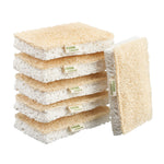 Eco Sponge Scouring Pad Set | Set of 12 | White