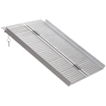 Aluminium Folding Wheelchair Ramp Mobility Suitcase | Medium | Silver