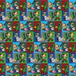 2 Sheets & 2 Tags Wrapping Paper