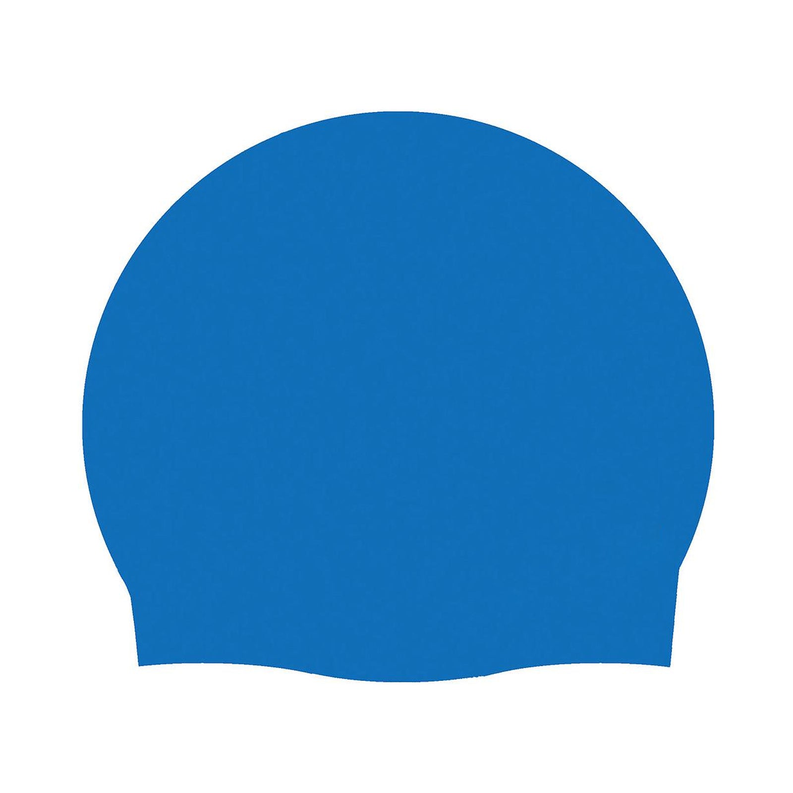 Unisex Adult 3d Silicone Swim Cap | One Size | Blue