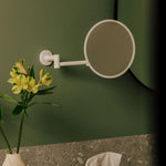 Wall Magnifying Mirror, Brushed Gold Pvd Architect Sp (x5)
