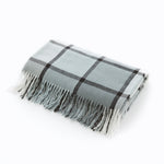 Helmsley Jacquard 130cmx 170cm Soft Throw Blankets | 130cm x 170cm | Charcoal