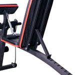 Foldable Dumbbell Bench - 7 Incline Adjustable | Black