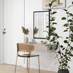 60x40/70x50cm Wall Bathroom Mirror For Home Decor Vanity | Large | Black