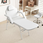 HOMCOM Adjustable Massage Table For Spa