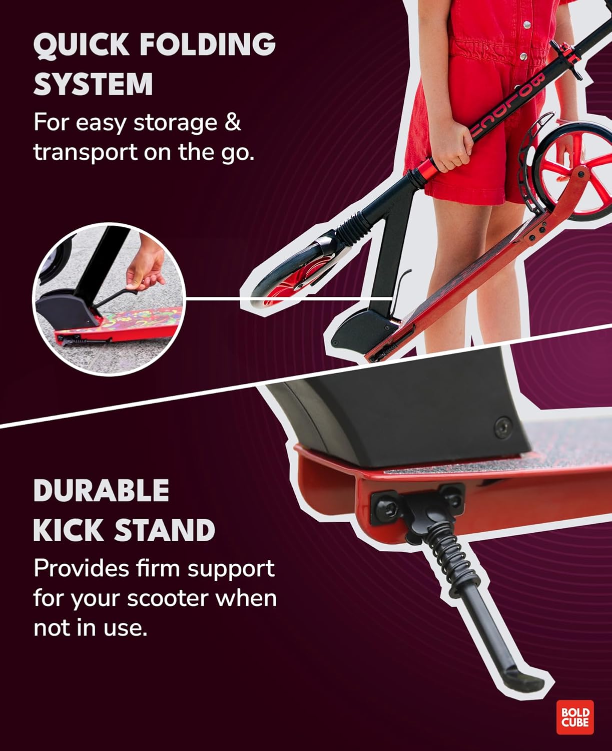 Big 2 Wheel Scooter | Magenta