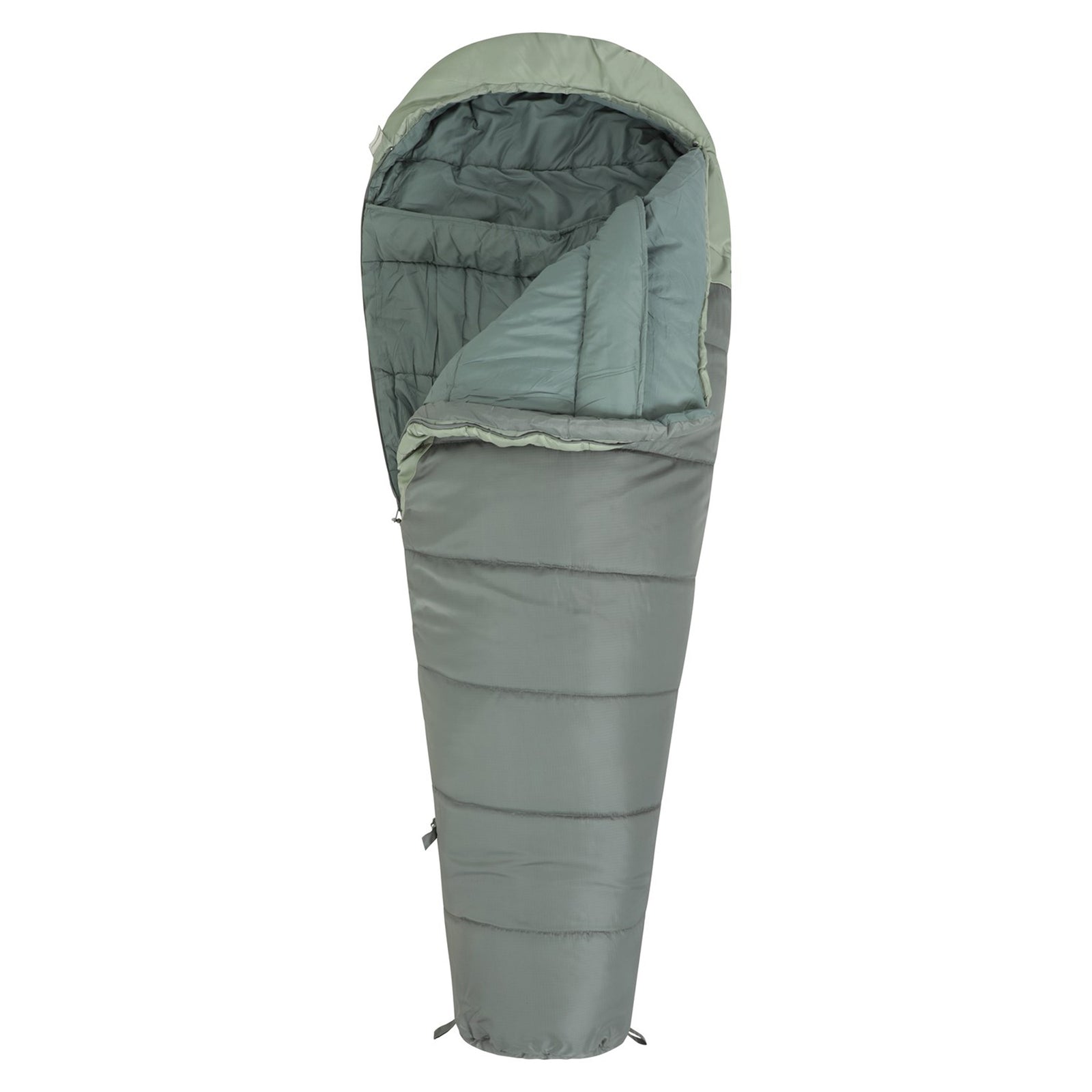 Summit 250 Left Zip Mummy Sleeping Bag | 200cm | Olive