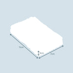 Eco Sponge Scouring Pad Set | Set of 6 | White