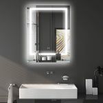 70x50/80x60cm Dimmable Bathroom Mirror Defogging Film | Large | Silver