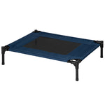 Pawhut Pet Puppy Raised Bed Cot Dog Cat Elevated Cots Trampoline Indoor Outdoor