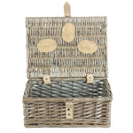 Wicker 30cm Antique Wash Split Willow Basket