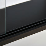 5-tier Wall Display Shelf Unit Cabinet Shelves Glass Doors | One Size | Multi Colour
