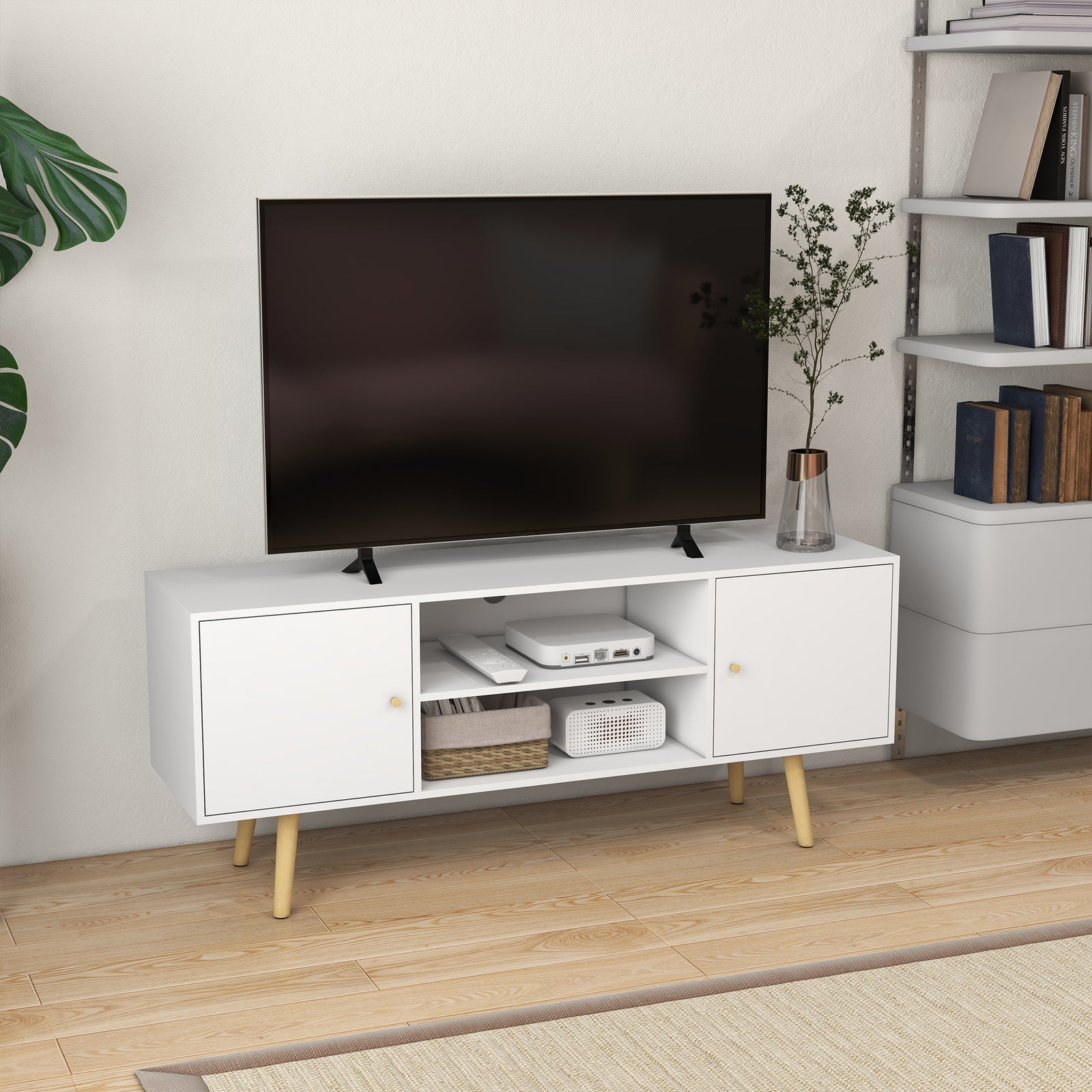 Tv Unit For Tvs Up To 55 Inches White