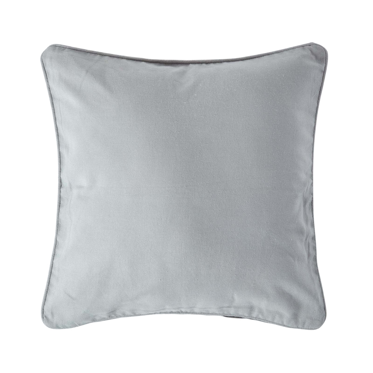 Cotton Plain Cushion Cover | 45cm x 45cm | Grey