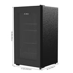 Breeins 92l Freestanding Refrigerator With Led Light