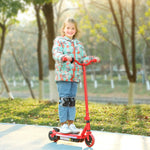 Electric Scooter For Ages 6-14, With Colourful Light | Red
