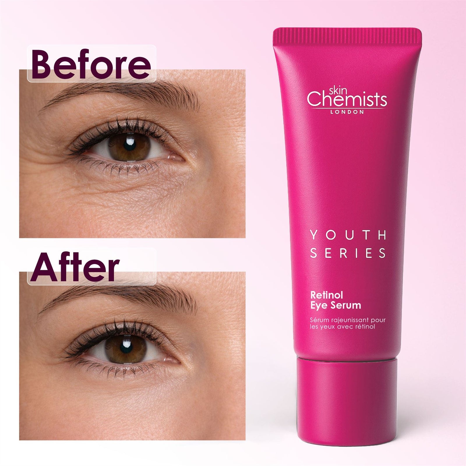 Retinol Anti-ageing Eye Serum 15ml For Cell Regeneration And Fine Lines