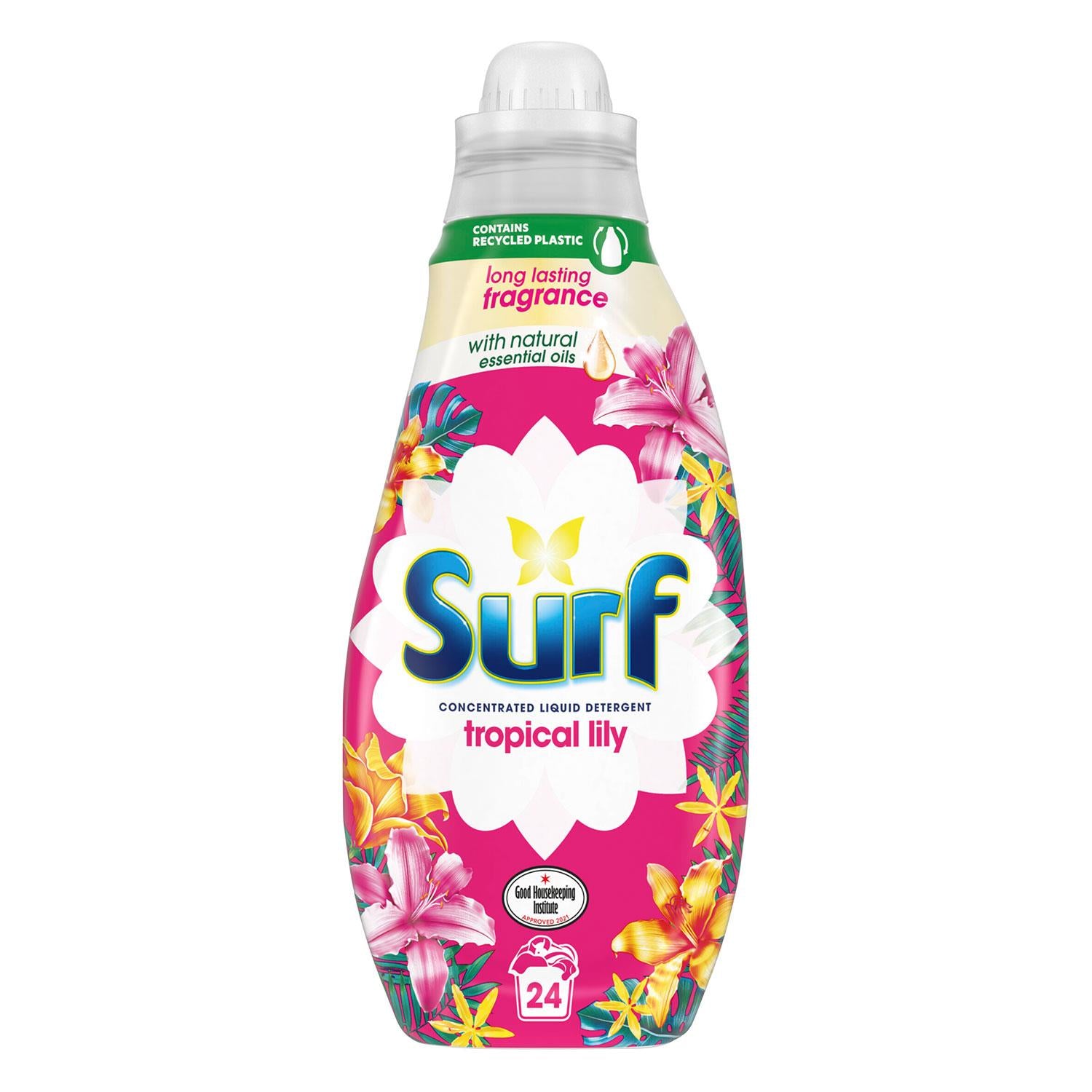 Tropical Oasis Lasting Fragrance Liquid Detergent 648ml | Set of 4