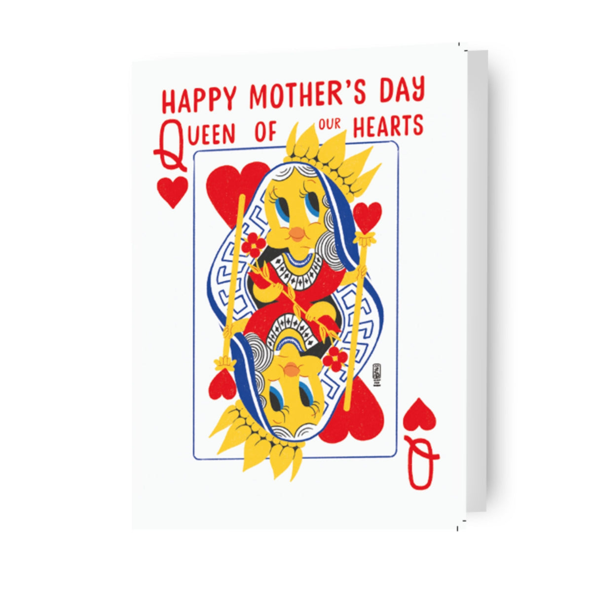 Queen Of Our Hearts' Mother's Day Card Official Product