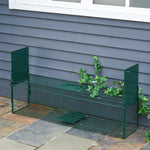 Two-door Animal Trap Cage For Small Animals, Dark Green