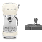 Ecf02 Espresso Machine + Coffee Tamper Set | Cream