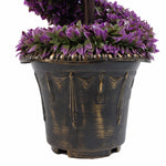90cm Purple Large  Spiral With Decorative Planter