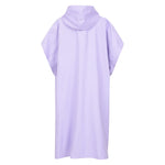Womens/ladies Lagoon Microfibre Poncho | One Size | Purple