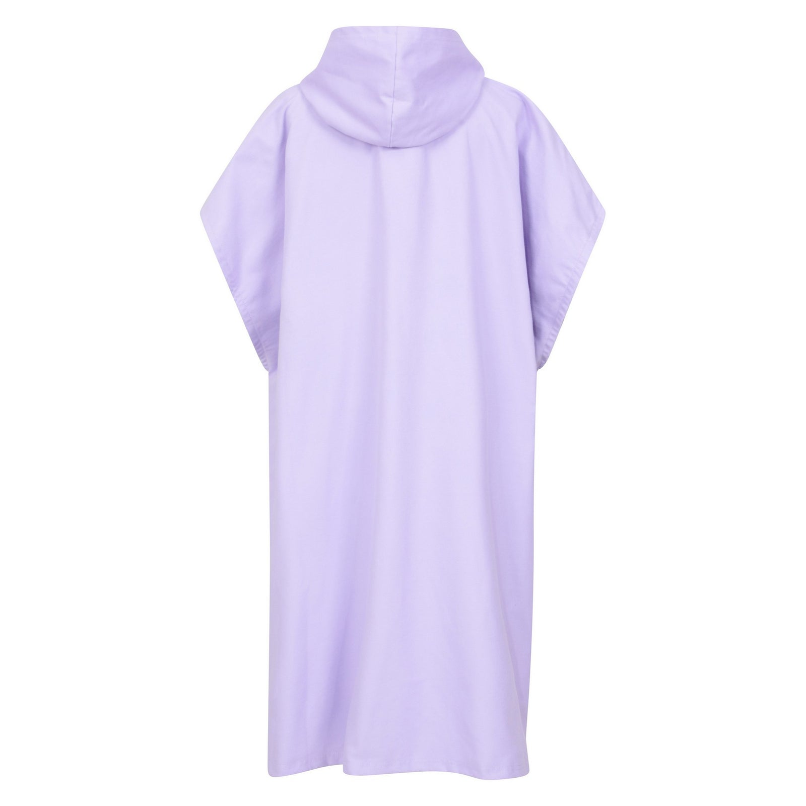 Womens/ladies Lagoon Microfibre Poncho | One Size | Purple