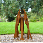 Garden_Gear 4 Person Acacia Garden Dining Set, Folding Design