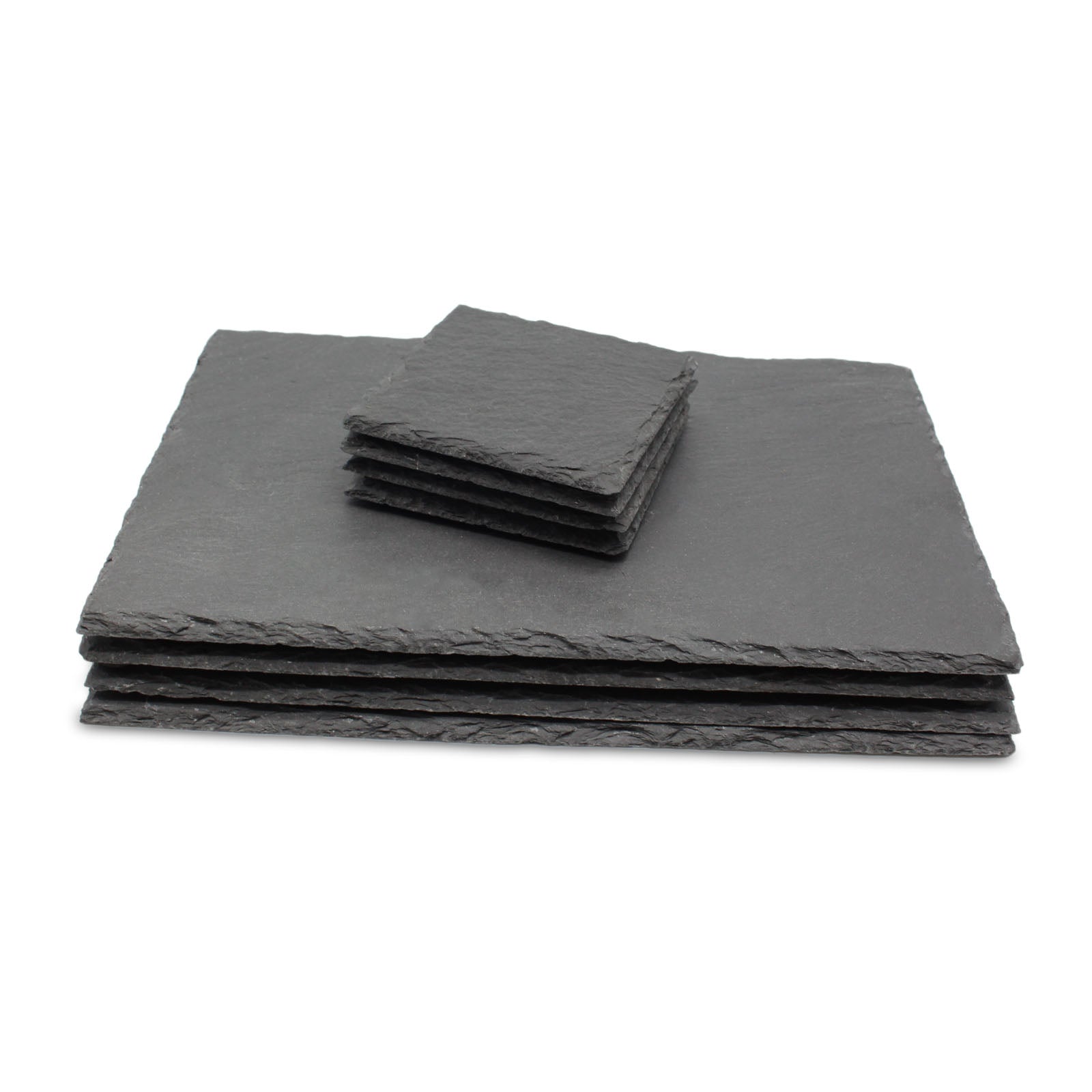 Placemats And Coasters Set Slate Board Dining Table Set