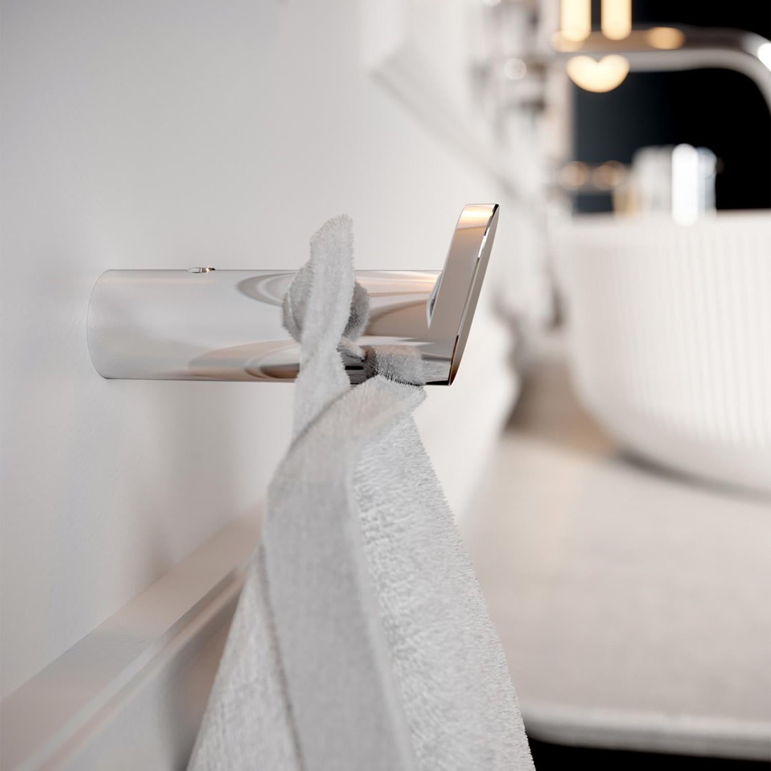 Towel Hook, Robe Hook, Coat Hook, Chrome 5kg Resistance, Micra Collection